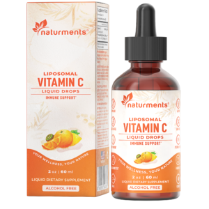 Liquid Vitamin C Liposomal Supplement: Immune Support Collagen Production Skin Health Fast Antioxidant Delivery – 2 Fl Oz