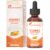 Liquid Vitamin C Supplement: Immune Support Collagen Production Skin Health Fast Antioxidant Delivery – 4 Fl Oz